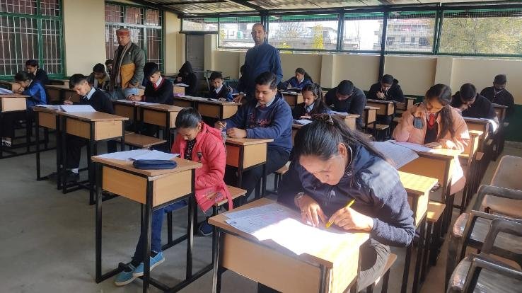  Meritorious scholarship competition exam conducted by Shiv Mandir Sudhar Sabha