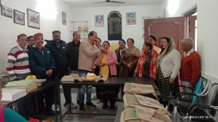 Thanks to people on completion of two years tenure of Kholi Panchayat