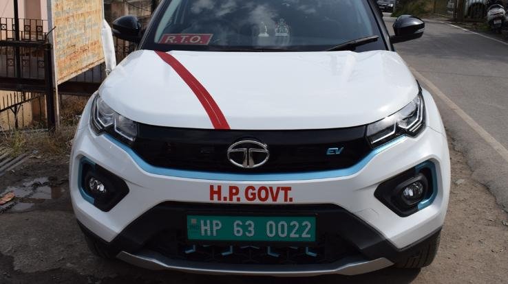 District Solan's Regional Transport Office got its first electric vehicle