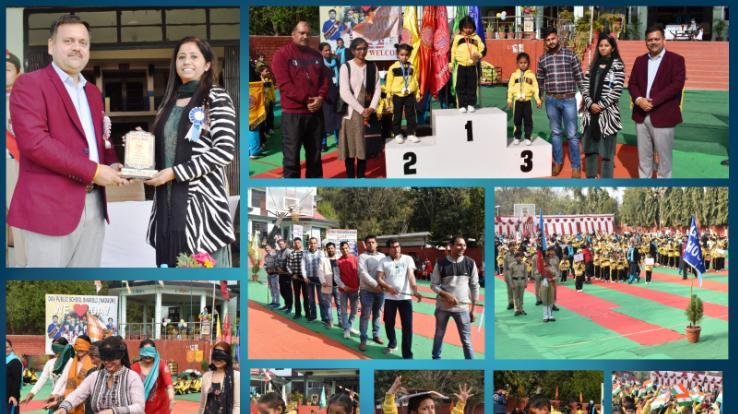  Annual sports festival organized for the children of DAV Bhadoli School