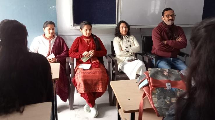 Speech competition organized in college Sugh Bhatoli