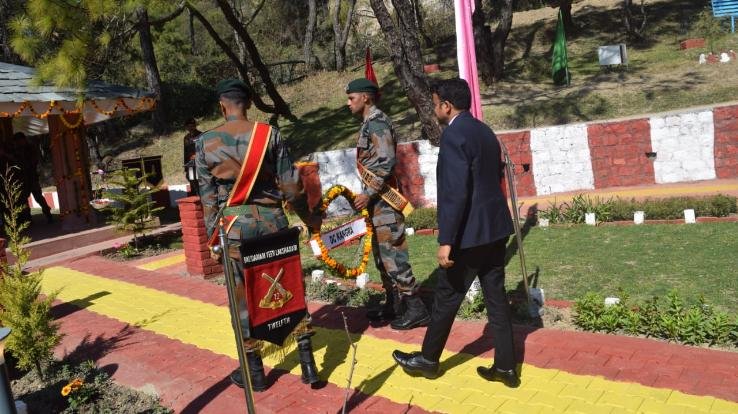 Deputy Commissioner inaugurated Brigadier Sher Jung Thapa Park