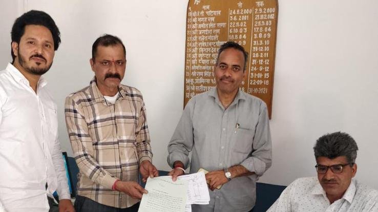 Vinod Sharma donated 1 kanal of land for the construction of Panchayat Ghar in Dodu Rajputa