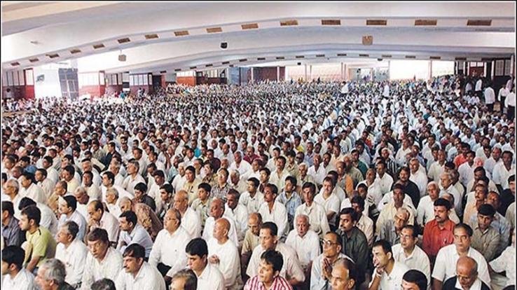 संत निरंकारी सत्संग भवन दाड़लाघाट में सत्संग का आयोजन