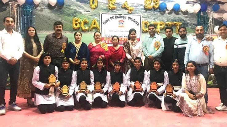Students dance a lot in BCA program at Dhaliara College