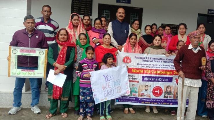 People were made aware about Tuberculosis in Khaeli Panchayat