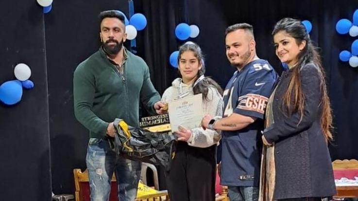 Excellent performance by the players of Power House Gym Darlaghat in Powerlifting Championship