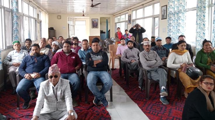 Dharamshala: 5 Congress organizations passed a resolution against the central government