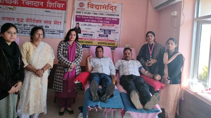 Kangra: INTUC organizes blood donation camp on Chief Minister's birthday