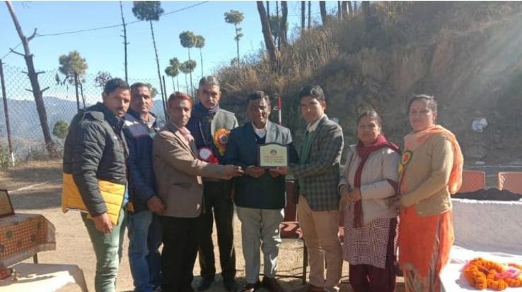 राजकीय प्रारंभिक पाठशाला सायरी घाट में  वार्षिक  पारितोषिक वितरण समारोह 