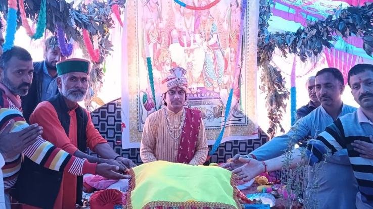 Arki: Sri Ram Katha concluded in Sai's Sankat Mochan Temple, Hudu Nala