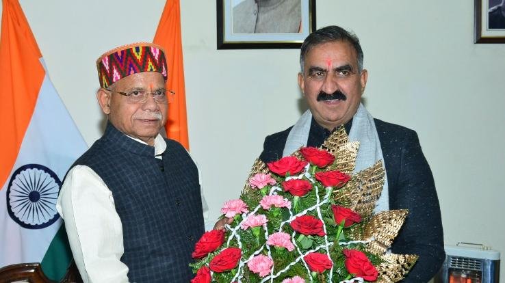 Shimla: The Chief Minister congratulated the Governor on his birthday.