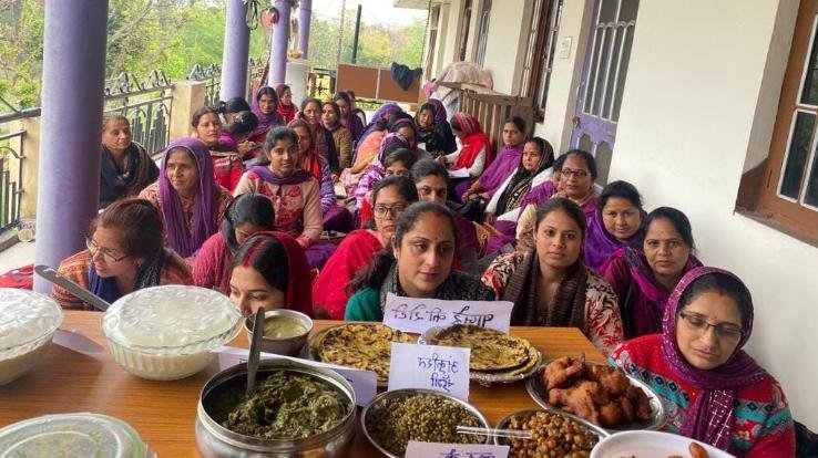  Dehra: Benefits of coarse grains told in Anganwadi centers