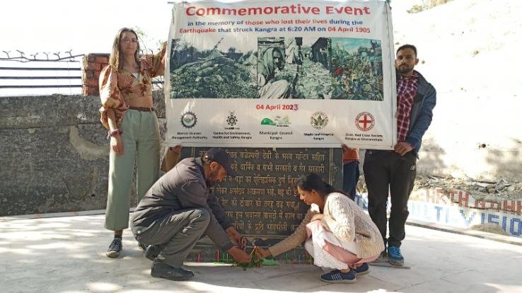  Kangra: Tributes paid to the people killed in the earthquake in 1905