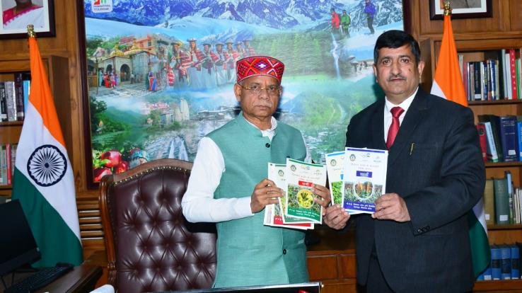 Shimla: The Governor released booklets on nutritious cereals