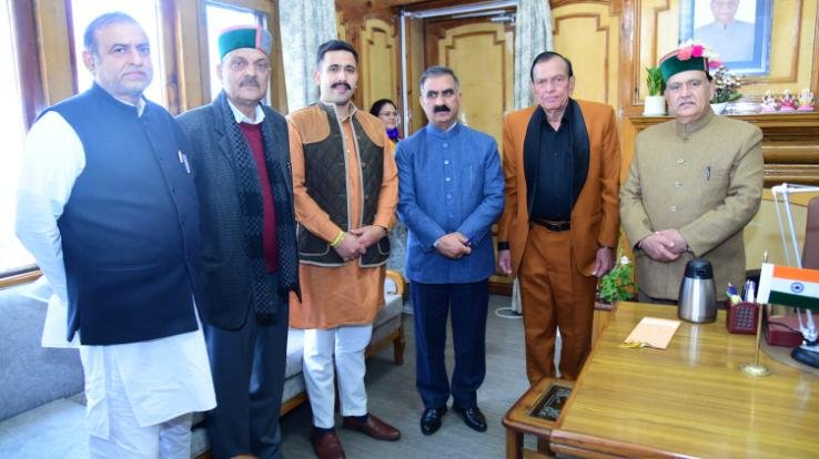 Shimla: Magician Shankar Samrat met the CM and the Speaker