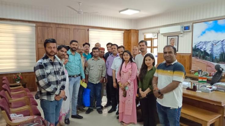 Solan: Officials will soon meet CM Sukhu regarding the construction of Press Club Solan