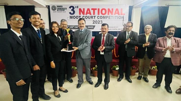 Shimla: Dr. Ambedkar Law University Chennai won the National Moot Court Competition