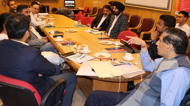 Dharamshala: Chief Secretary reviewed the Dharamshala Smart City Project
