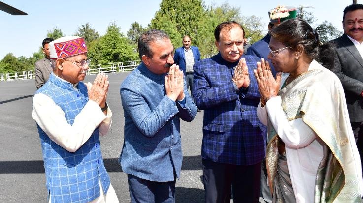 Shimla: A dignified farewell given to the President