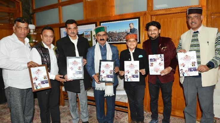 Shimla: Chief Minister released the song of Master Bhavik Raja