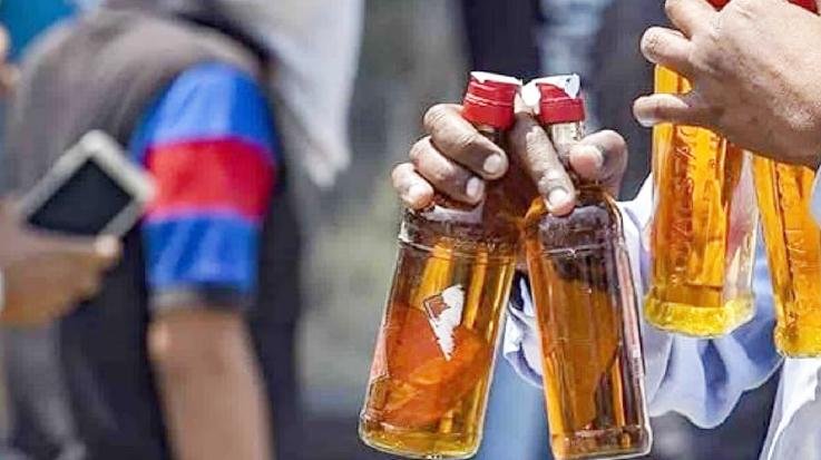  Dharamshala: 5250 ml rum and 2000 ml beer recovered from restaurant