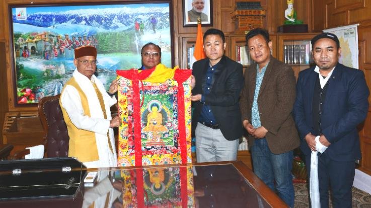  Chief Representative of Central Tibetan Administration calls on the Governor