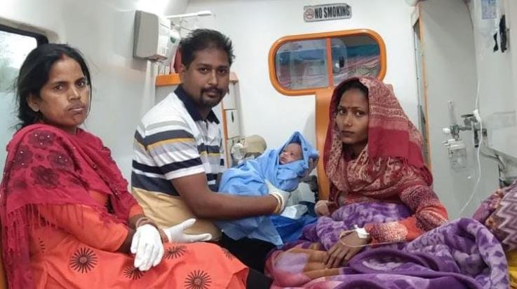  Dadasiba: Again echoed in 108, migrant woman gave birth to a healthy child