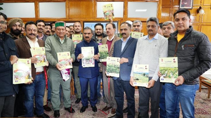 Shimla: Chief Minister unveiled the publicity material of HP Shiva project
