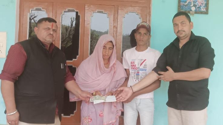 Dadasiba: Assistance given by going to the house of the victim's family