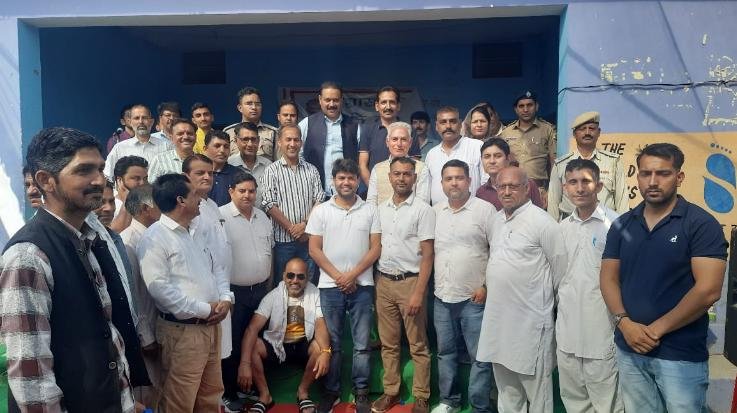 Indora: People's court decorated in Badukhar, MLA and administration heard people's problems