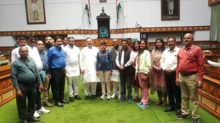 Vidhansabha committees of two states know the functioning of Himachal Vidhansabha