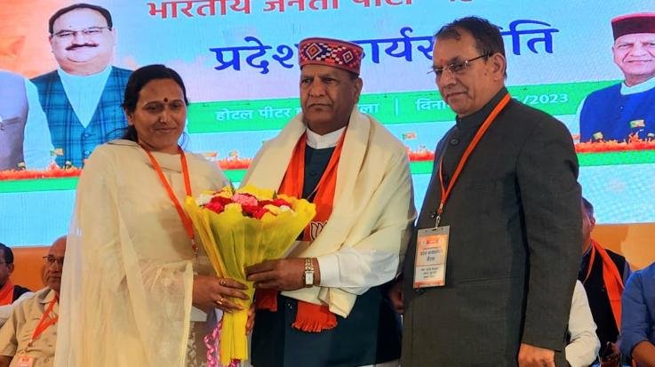 Shimla: The Congress with 450 MPs at the center has reduced to 40 today: Bindal