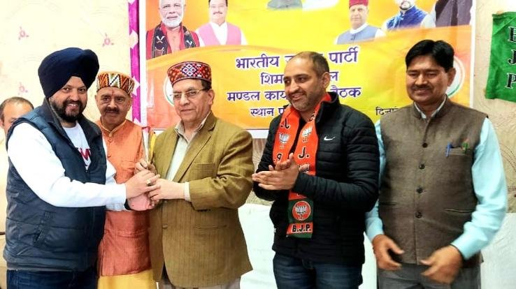  Shimla: BJP is not a party of individuals or families, it is a party of workers: Suresh Bhardwaj