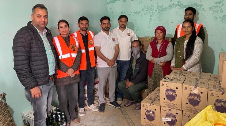 Excise department caught 8 lakh illegal liquor and 30 thousand liters of raw lahan
