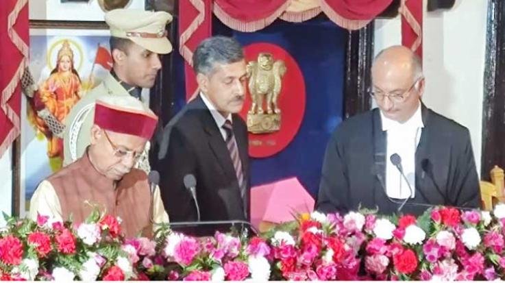 Shimla: MS Ramachandra Rao became the Chief Justice of the High Court, the Governor administered the oath