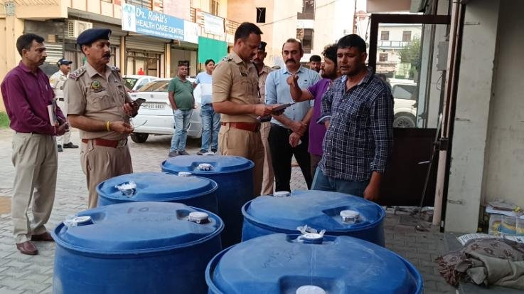 Police caught 420 cases of spurious liquor in Una
