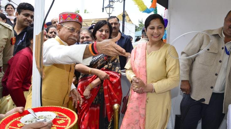 Shimla: The Governor inaugurated the annual Red Cross fair at Ridge Maidan