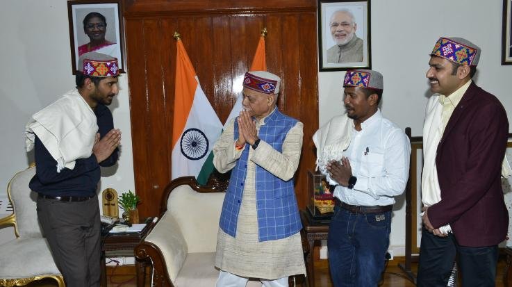 Shimla: Telangana Foundation Day celebrated at Raj Bhavan