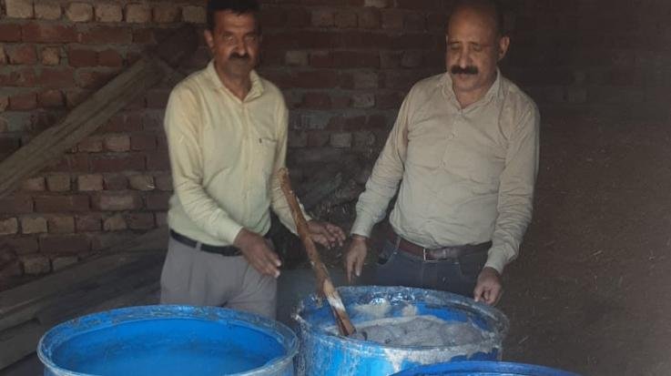 Kangra: 13000 liters of illicit liquor seized and destroyed in Noorpur