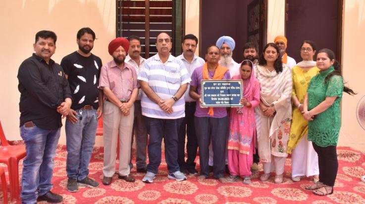  Una: Guru Ka Langar Seva Samiti Trust made Ram Prakash a permanent home