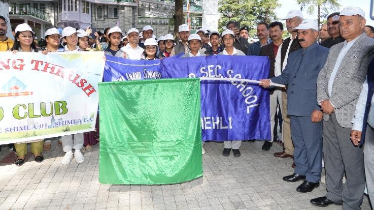 The Chief Minister flagged off the awareness rally