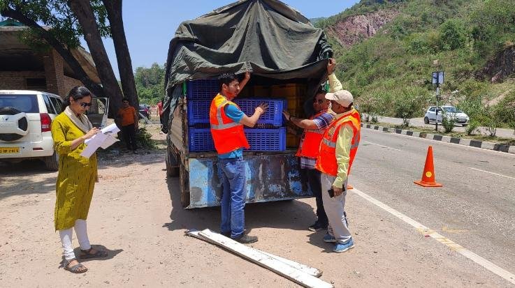 Excise department seized liquor being brought from outside states