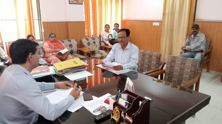 Jwalamukhi: Block level task force meeting on Beti Bachao Beti Padhao campaign