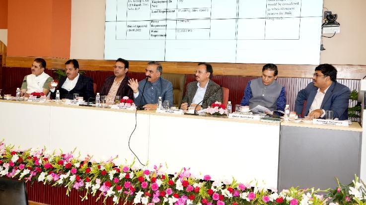 Shimla: RS Bali participated in the investors' meeting with the Chief Minister.