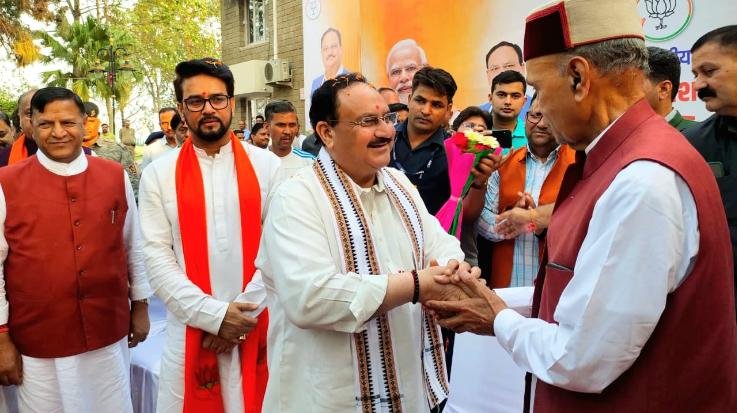 Hamirpur: BJP is the only party which never compromised with the country: Nadda
