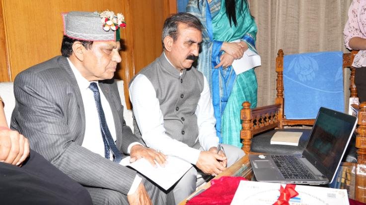  Chief Minister inaugurated the portal of Himachal Pradesh Nurses Registration Council