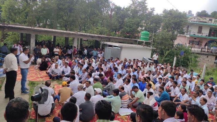 Primary teachers union accused the inspection team of harassment, protested