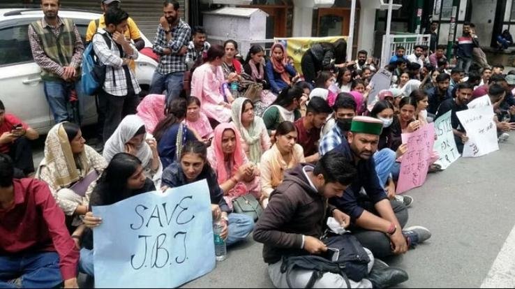 JBT-PROTEST-HIMACHAL-PRADESH