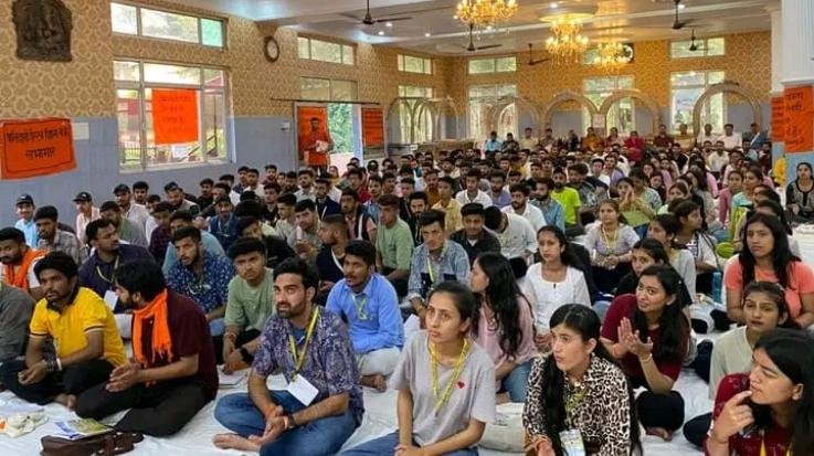 Shimla: 220 workers participated in the exercise class held in Palampur: ABVP